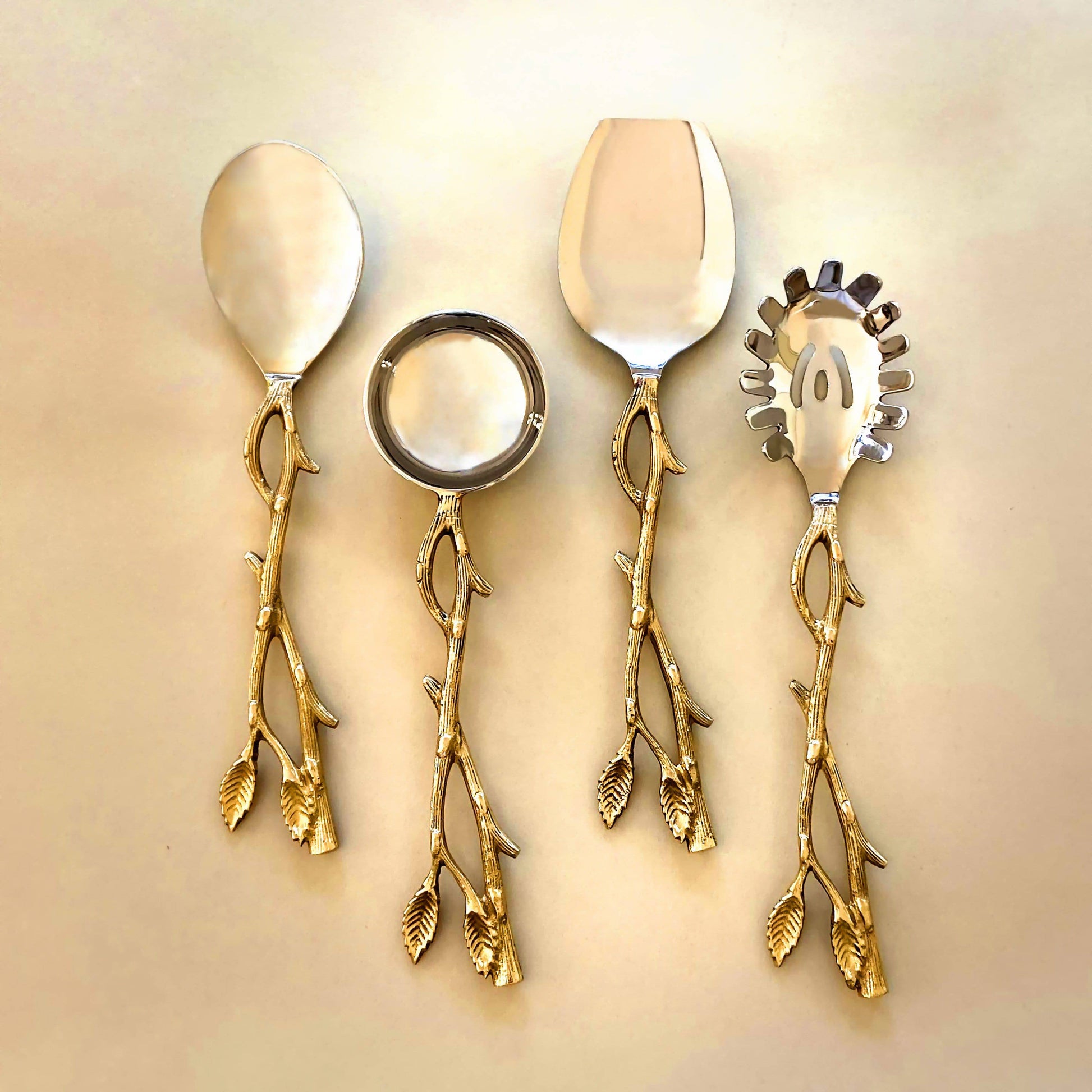 Tableware Forest Serving Spoons Set (Set of 4) - The Decor Circle