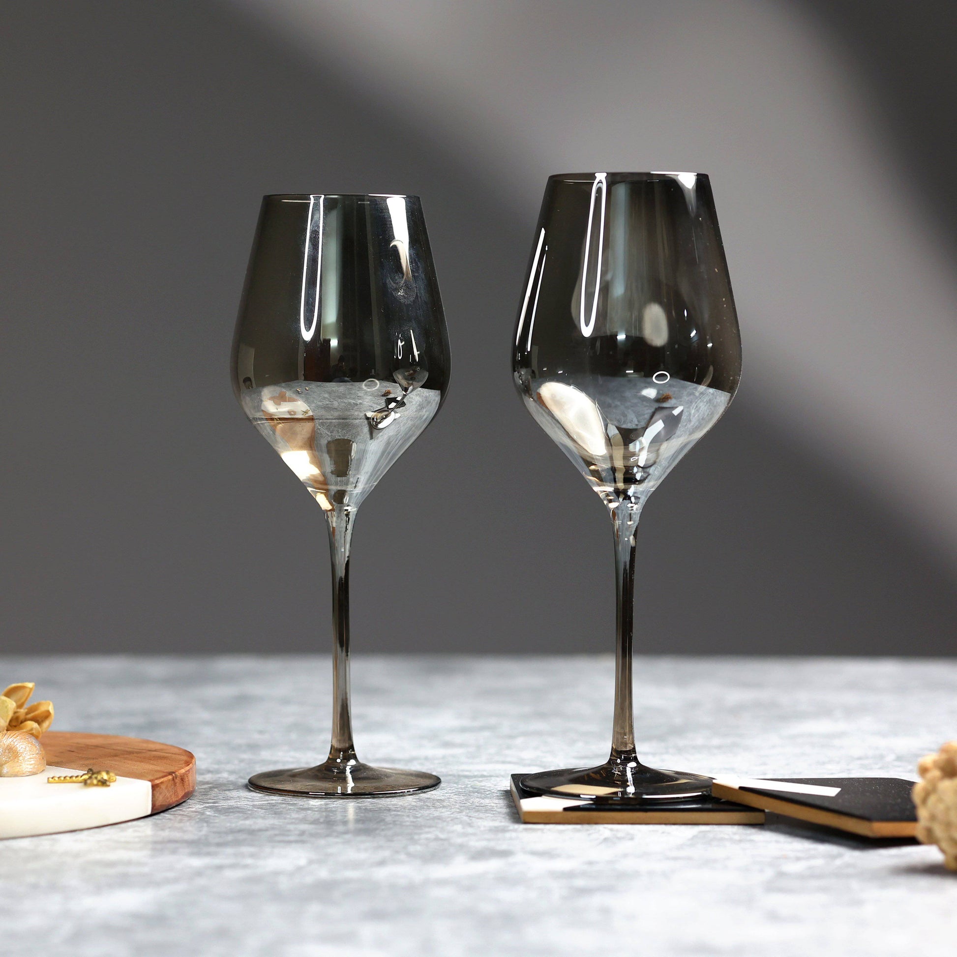 Barware Smokey Grande Wine Glasses (Set of 2/Set of 6)