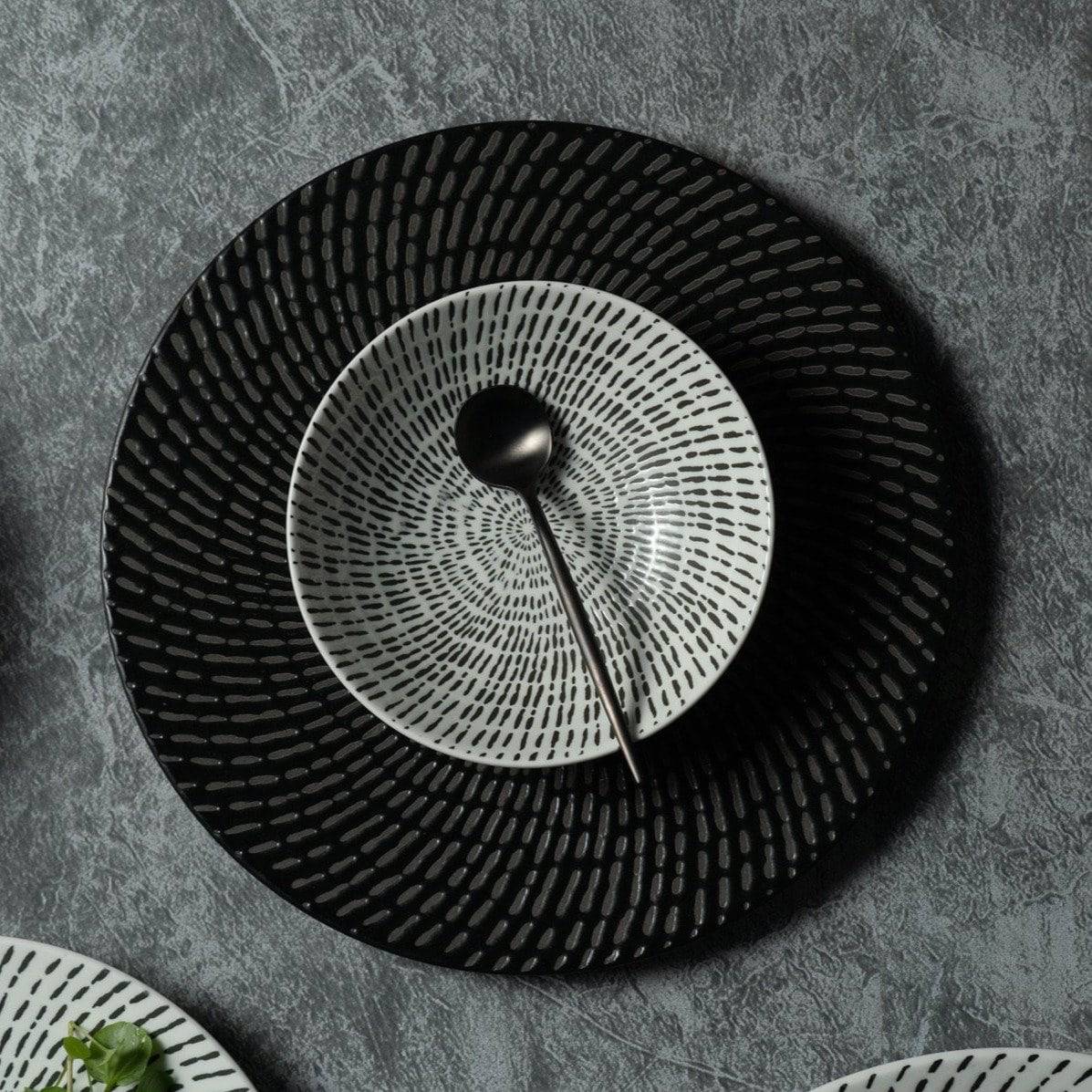 Mangata Modern White Side Bowl