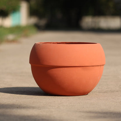 Garden Concrete Terracotta Round Planter - The Decor Circle