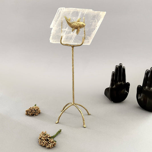 Luxury Crystal Meraki Fish decor sculpture-Tall - The Decor Circle