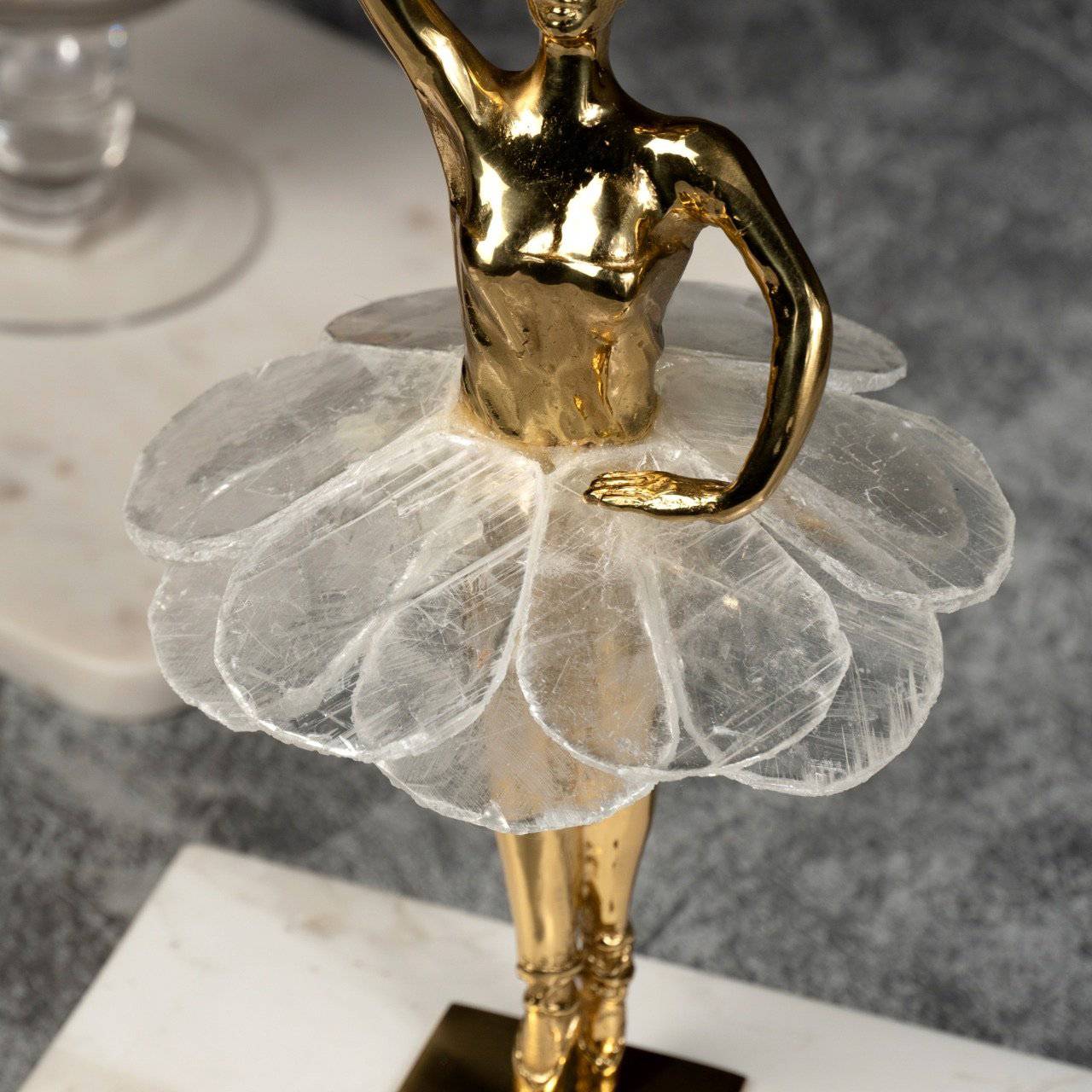 Celestial Dancing Crystal Lady Statue