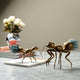 Animus Brass Crystal sculptures (Set of 2)