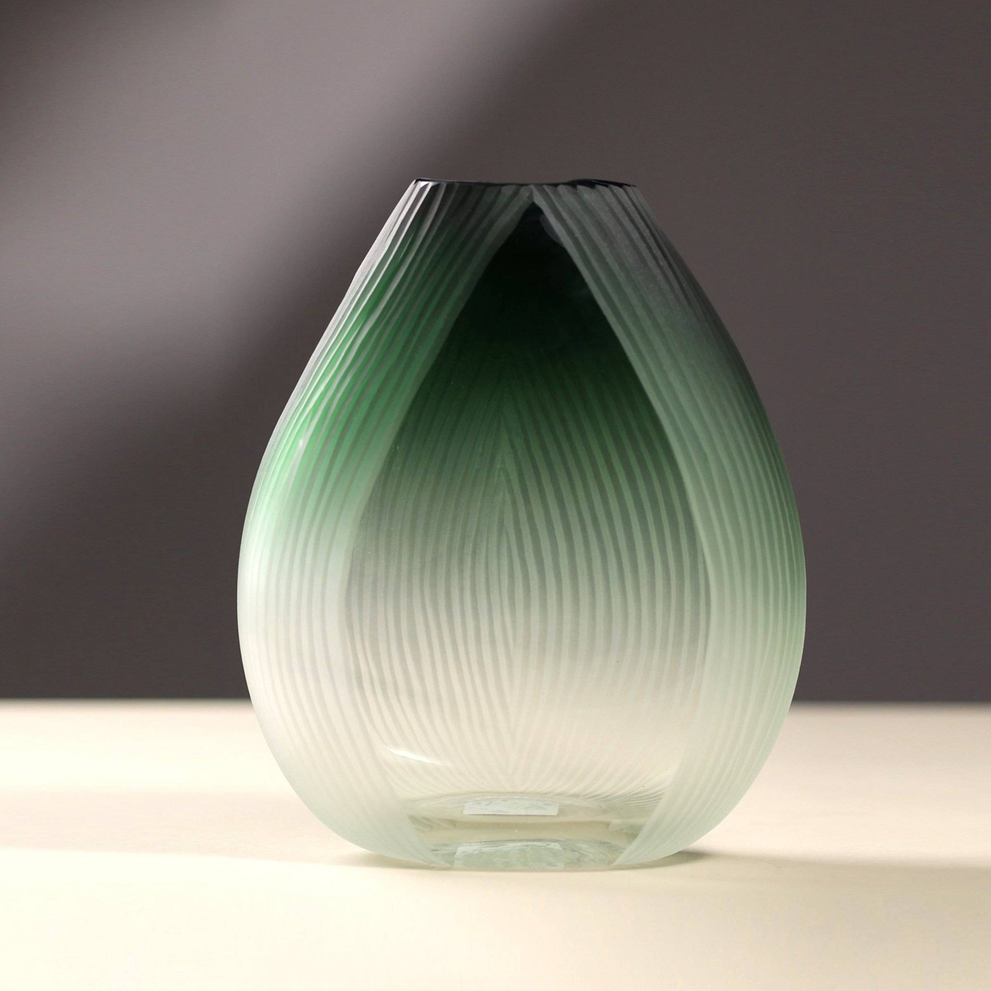 decorative glass vase