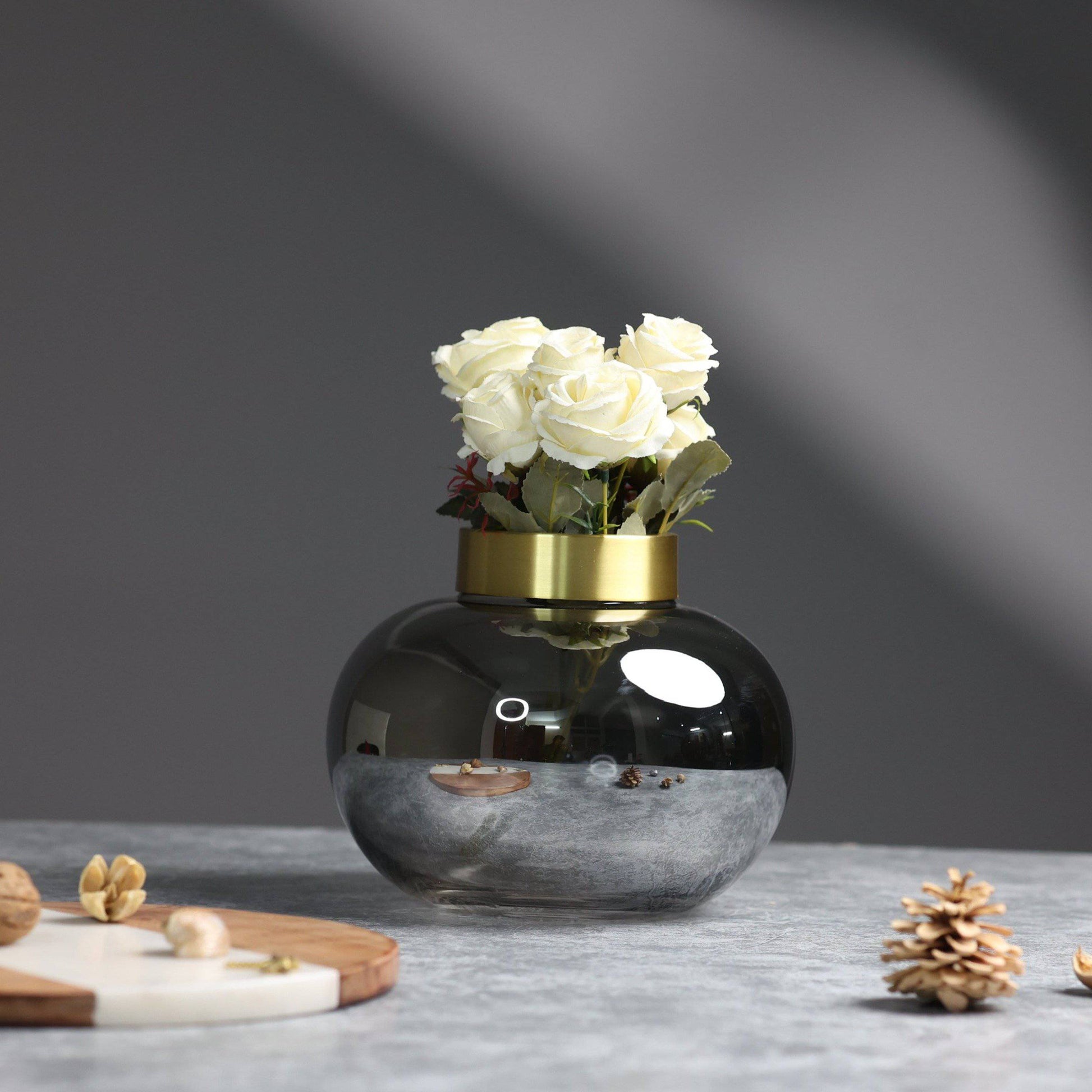 Elysian Living room Glass vase